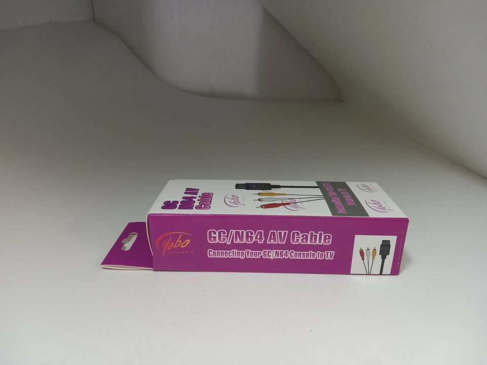 NEW BOXED HIGH QUALITY NINTENDO 64 N64 GAMECUBE SNES SUPER NINTENDO AV CABLE 42M - Image 4 of 4