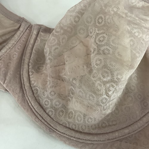 Victoria’s Secret Body By Victoria Nude Patterned Mesh Bra - Size 38D - BNWT - Picture 5 of 8