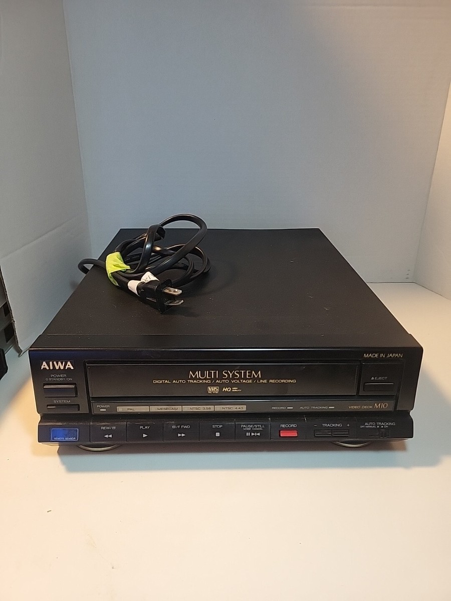 Aiwa Worldwide Vhs Player M10 | eBay