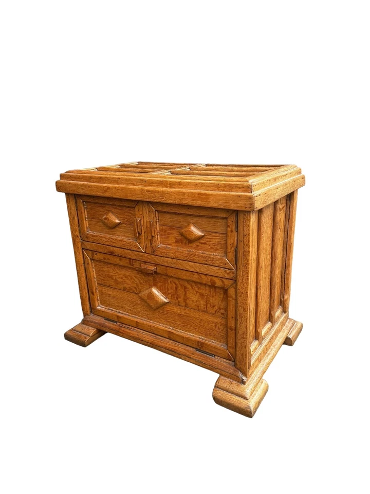 Antiguo armario de almacenamiento de casa de campo - pino macizo - precioso Foto 2 de 4