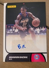 Brandon Rachal 2022 Panini G League Debut Autographs - 1st Long Island Nets Auto