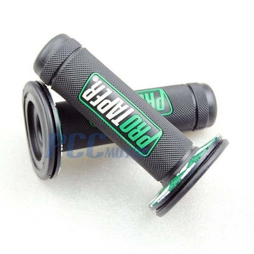 MX Grips for HONDA PIT BIKE ATV Green Dual Density Full Diamond H GR05_G - Foto 1 di 2