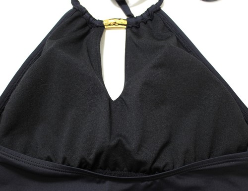 Lauren Ralph Lauren Neckholder TC Tankini Größe 4 schwarz Einzelhandel $ 98 - Bild 3 von 3