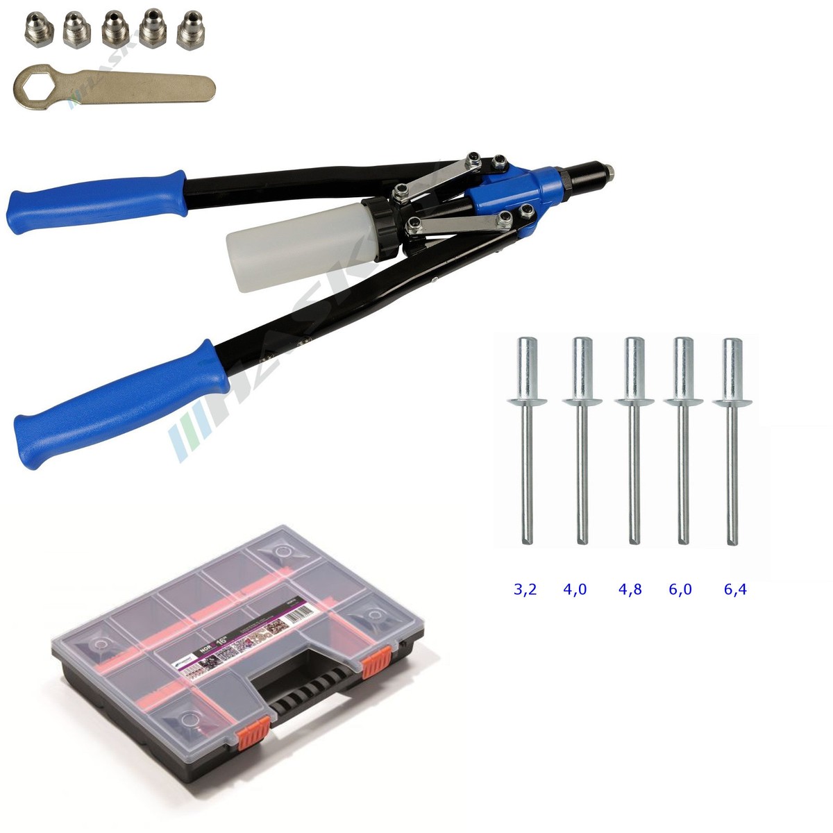 Pinza Per Rivetti SIP 2.0, Per Listelli Pedana Grado 1 - Riparazione Perfetta - Foto 2