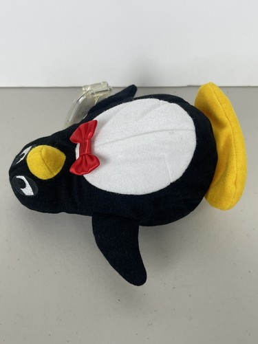 Vintage Disney Pixar Toy Story 2 Star Bean Mattel 1999 Wheezy Penguin Plush Doll - Picture 10 of 15