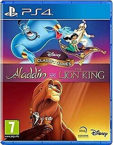 Disney Aladdin + Disney Le Roi Lion [Import UK] PS4 Playstation 4 AUTRES - Photo 1/1