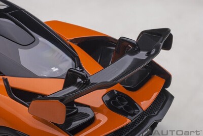 オートアート　McLaren Senna 1/18 1/18 McLaren Senna (Trophy Mira Orange & Black) Model Car By