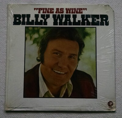 Sealed Billy Walker Fine as Wine MGM M3G-4969