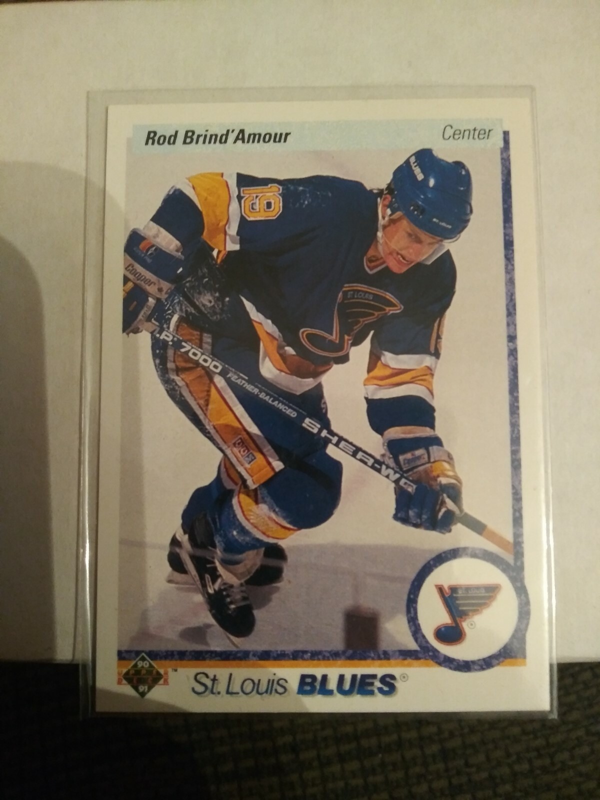 1990-91 Upperdeck Rod Brind'Amour rookie card #36 in ex/nm condition | eBay