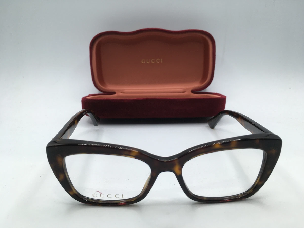 Gucci 51mm cat hotsell eye optical frames
