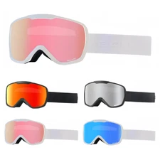 Winter Ski Goggles Adult Men Women UV400 Protection with Anti-Fog Dual Lens Snow