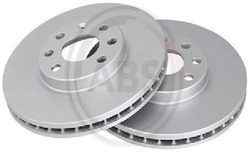 2X Original A.B.S. Brake Disc 17148 For Opel