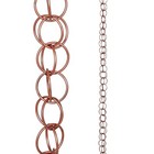 Dusvally Rain Chain Metal Decorative Rain Chains Double Loop for Home Garden .