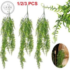 Artificial Hanging Plants Boston Fake Ivy Ferns Outdoor Wedding Garland Decor US