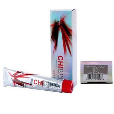 Farouk CHI Ionic Permanent Shine Color 6B Light Beige Brown 3oz