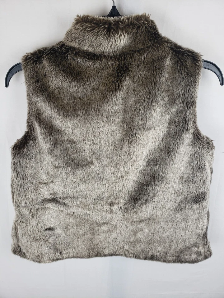 Chaleco Crazy 8 Niña Piel Sin Mangas Marrón Talla 14 Foto 4 de 4