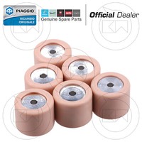 Set 6 Rollen Massette Variator Original Piaggio ReißVerschluss 50 2000 2001 2002