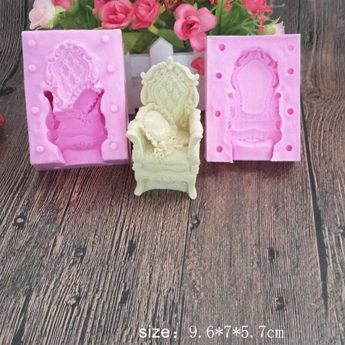 Retro Sofa Silicone Molds 3D Sofa Fondant Mold Soap Making Crafts Supplies 1pc S - Picture 9 of 12