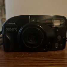 Canon Sure Shot Zoom-S AF Point Shoot 35mm Film Camera fully tested