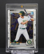 2020 Bowman Draft TYLER SODERSTROM Chrome 1st Bowman RC #BD-119