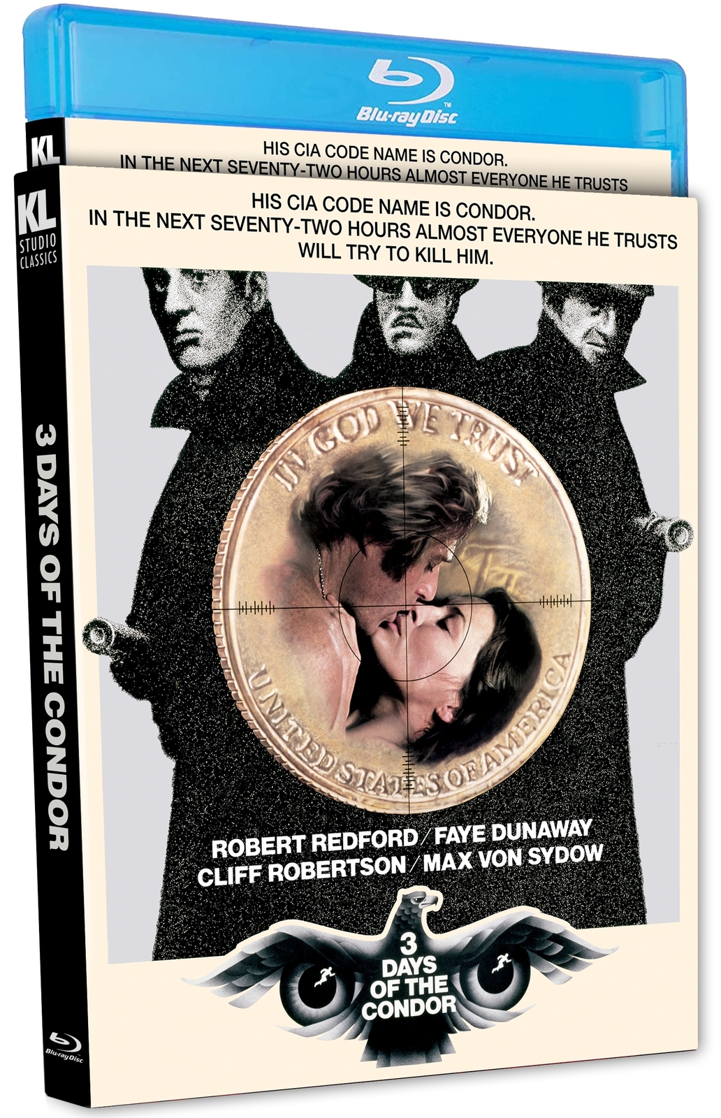 Experience 3 Days of the Condor on Stunning Blu-Ray Clarity