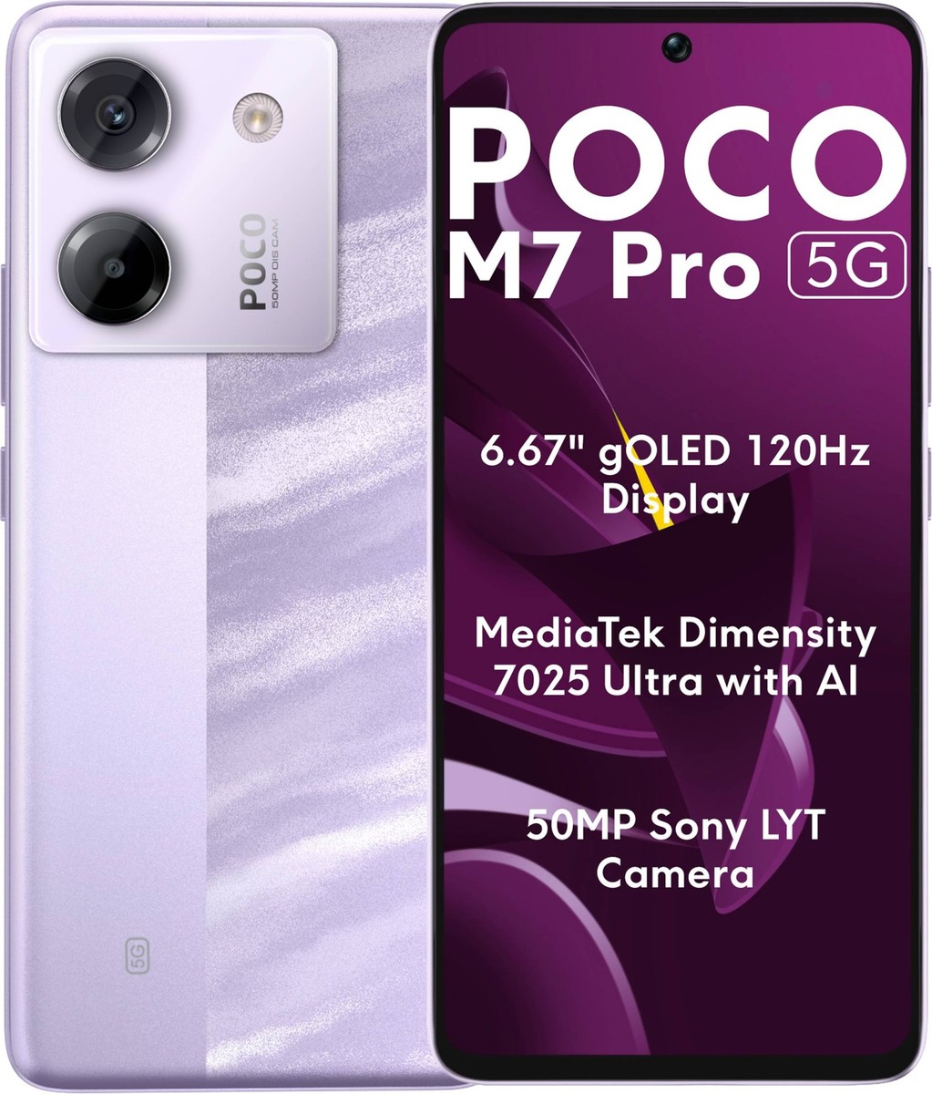 Xiaomi POCO M7 Pro 5G 8Go 256Go Argent