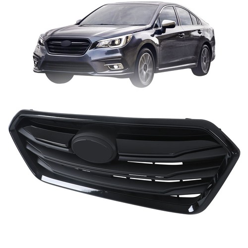For 2018-2019 Subaru Legacy Gloss Black Front Bumper Grille Upper Grill Assembly - Foto 2 di 14