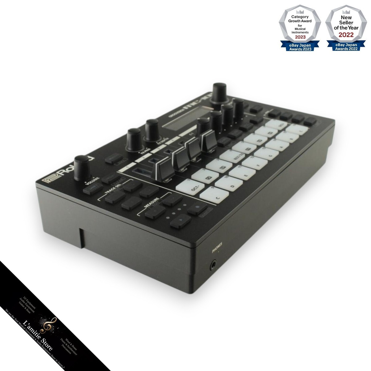 Roland MC-101 GROOVEBOX Compact Effector Sampler Sequencer