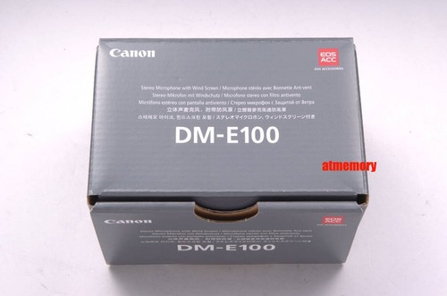 Canon DM-E100 Stereo Microphone with Wind Screen - Picture 2 of 2