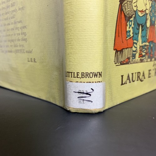 Tirra Lirra Ryhmes Old And New - Laura Richards HC w/ DJ 1955 - Ex-library Copy - Picture 4 of 19