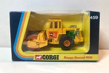 CORGI TOYS Raygo Rascal 400 ROAD ROLLER Original Box 459 GREAT BRITAIN