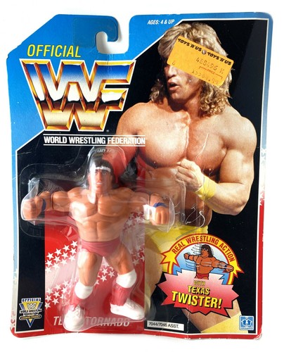 Texas Tornado Vintage WWF Hasbro Action Figure New...