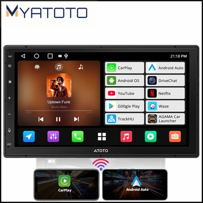 ATOTO A5L Car Stereo Radio Auto Carplay Android 7'' 2 Din Touch Screen GPS WIFI