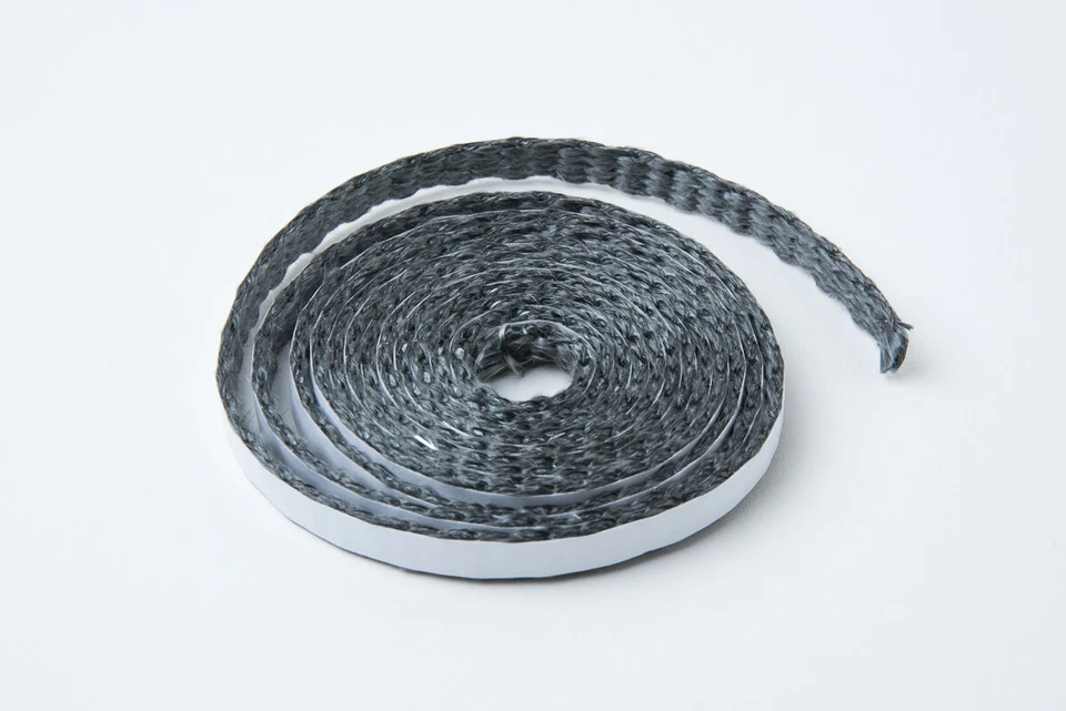 Joint plat 8 x 3 mm 2,5m pour les Vitres de poêle et verre d'insert - Photo 1/1