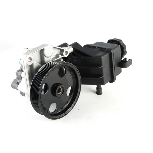 Power Steering Pump w/ Pulley & Reservoir for Mercedes-Benz C350 2012-2015 C300 - Picture 5 of 14