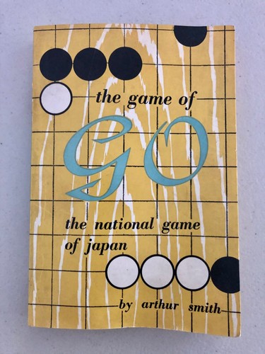 Juego de mesa Go vintage madera piedras blancas negras hecho en Japón libro de juegos nacional - Imagen 9 de 9