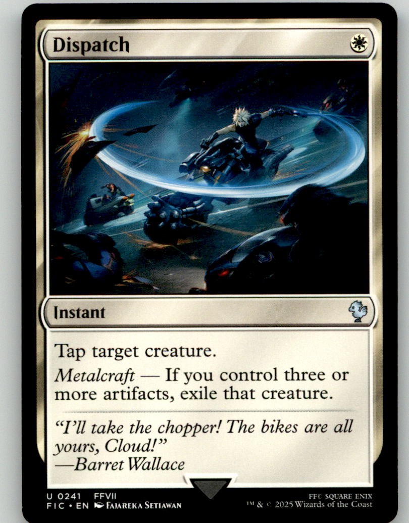Dispatch 241 Uncommon Commander: FINAL FANTASY Magic: The Gathering Near Mint