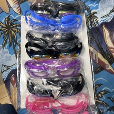 7 Pcs Swimming Goggles No Leaking Pool Goggles for Kid Adult PLEASE See Pics
