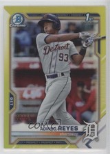 2021 Bowman Chrome Prospects Yellow Refractor /75 Adinso Reyes #BCP-21
