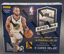 2021-22 Panini Spectra Basketball Asia Box 4 Parallels Per Box