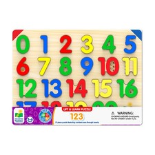 New - The Learning Journey Lift Learn Puzzle - 123: 21 Pcs - Ages 3-6