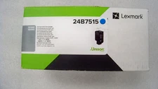 Lexmark 24B7515 Cyan Toner Cartridge - OEM New Unopened
