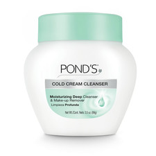 Pond's Cold Cream Cleanser 3.5 oz, 3 LOT total 10.5 oz  FREE SHIPPING 