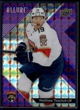 2024-25 Upper Deck Allure Purple Diamond Matthew Tkachuk 01/10 #85