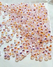 Swarovski 5328 4mm bicone beads Rose Water Opal AB2X 36pcs 