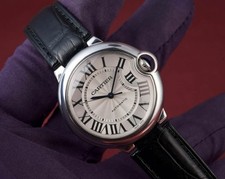 2017 Cartier Ballon Bleu 3284 W69017Z4 Unisex 36mm Steel Automatic Watch W/card