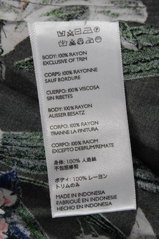 Blusa plumero gris con estampado floral sin mangas y detalle de flecos Cleobella para mujer talla S Foto 4 de 4