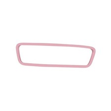 Car Rear View Mirror Protector Frame, Silicone Auto Rearview Edge Pink