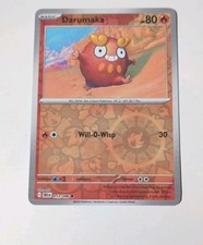 Pokémon Scarlet And Violet Black Bolt #13 Darumaka Reverse Holo