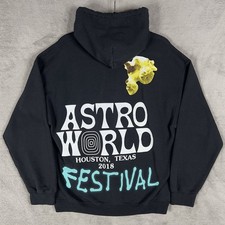 Travis Scott Astroworld Festival 2018 Wish You Were Here Men's Large Cactus Jack